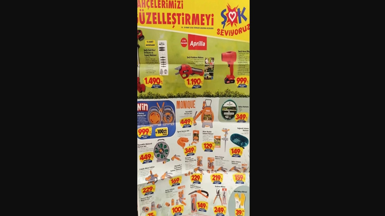 ŞOK 18 Mart Aktüel Kataloğu Yayınlandı: Bahçe, Kamp ve Teknolojide Büyük Fırsatlar